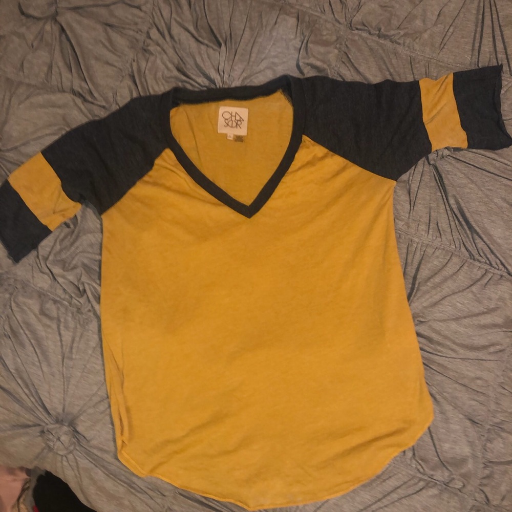 Chaser Varsity Striped Vintage Tee